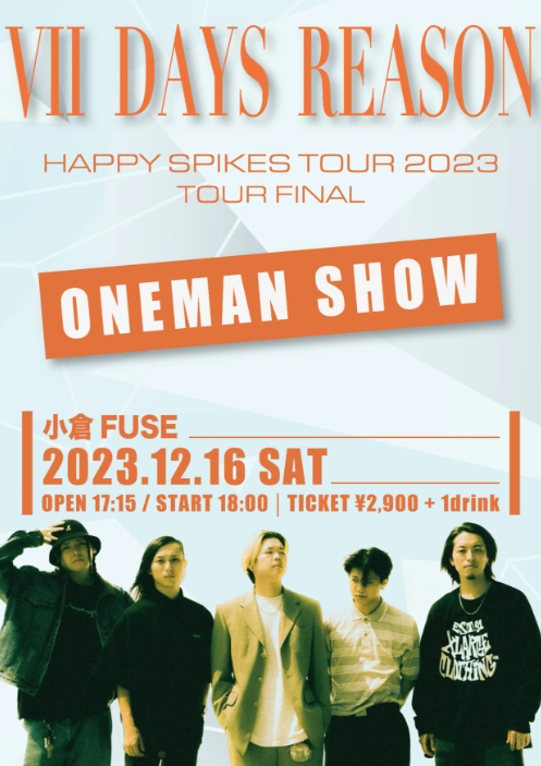 “HAPPY SPIKES TOUR 2023”〜TOUR FINAL ONEMAN SHOW〜