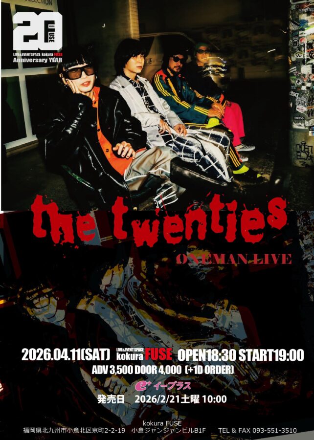 the twenties ONEMAN LIVE